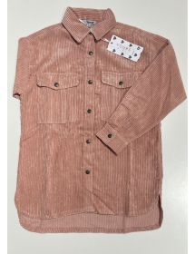Yours - Camicia a costine rosa AY7240