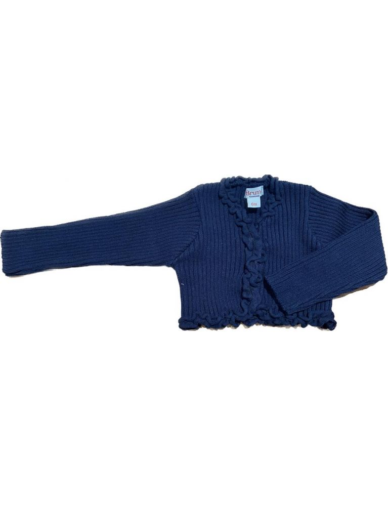 Brums -  Cardigan tricot con rouches 231behc002 204 BRUMS - 1