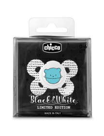 Succhietto PhysioForma Comfort 0-6m Black&White Limited Edition (Pianeti)