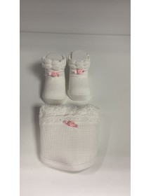 Kerubino - Set 2 pezzi primi 100 giorni + bavaglino 505886.000 KERUBINO - 1