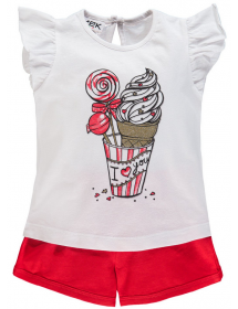 Mek - Compelto t shirt + shorts 211meem001 001 MEK - 2